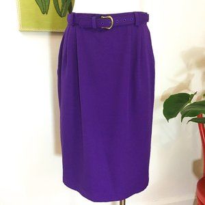 Vintage 80's Classic Executive Skirt
